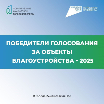 Территории-победители голосования за объекты благоустройства-2025 названы в Приморье